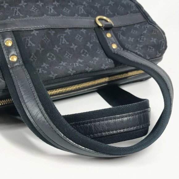 LOUIS VUITTON M42321 Louise Travel Bag Duffle Bag Monogram Mini Canvas TST blue - Picture 10 of 16